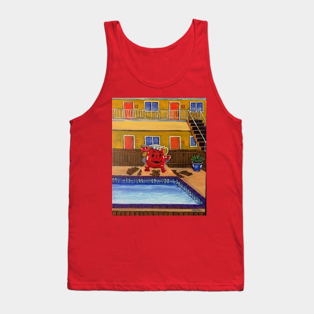 Kool-Aid Man Tank Top by GOGARTYGALLERY